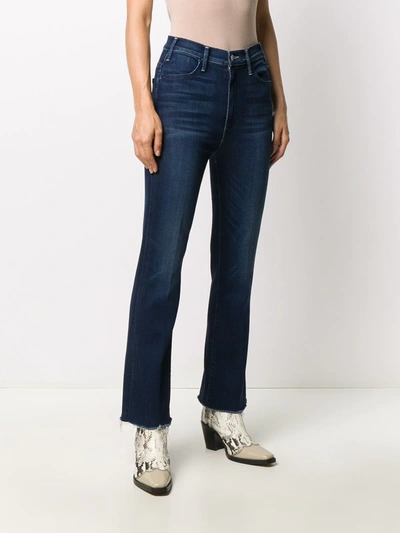 BOOT CUT FADED JEANS