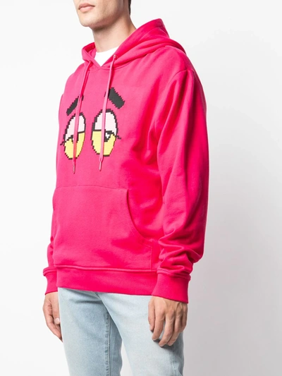 Shop Mostly Heard Rarely Seen 8-bit Drowsy Hoodie In Pink