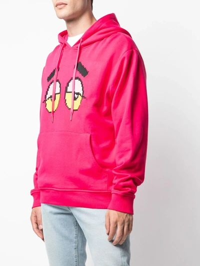 Mostly Heard Rarely Seen 8-bit Drowsy Hoodie In Pink