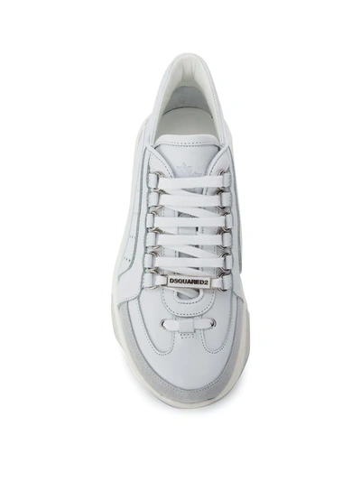 Shop Dsquared2 Oversized Sneakers In White