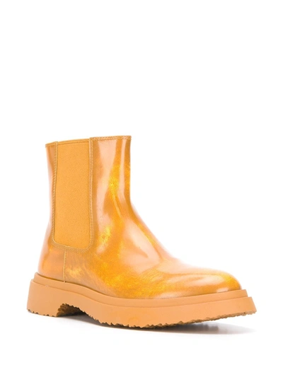 Shop Camperlab Walden Wellington Boots In Yellow