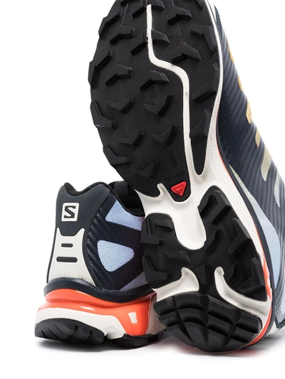 Salomon Multicoloured Xt-4 Advanced Sneakers In Yellow