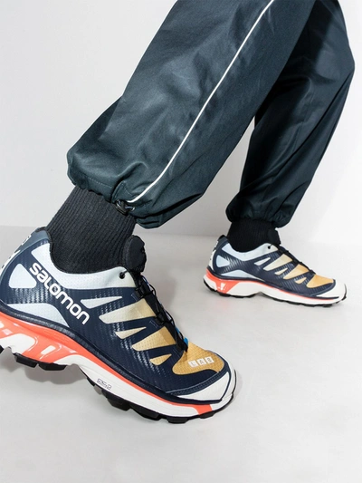 Salomon Multicoloured Xt-4 Advanced Sneakers In Yellow