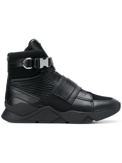 Shop Balmain Cameron 00 Sneakers In Black