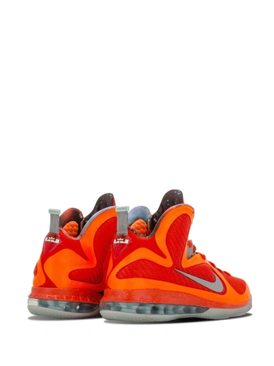 NIKE LEBRON 9 AS SNEAKERS - 橘色