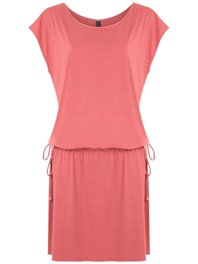 Shop Lygia & Nanny Shiva Uv Plain Dress In Pink