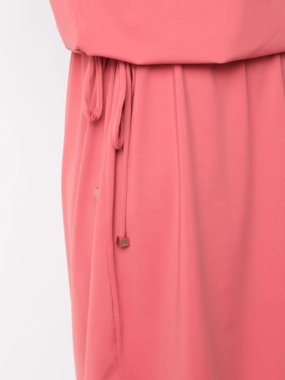 Shop Lygia & Nanny Shiva Uv Plain Dress In Pink