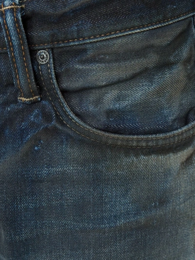 Shop Mastercraft Union Slim Fit Jeans In Blue