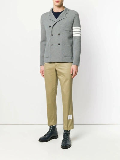 Shop Thom Browne Cotton Twill Unconstructed Chino Trouser In Neutrals
