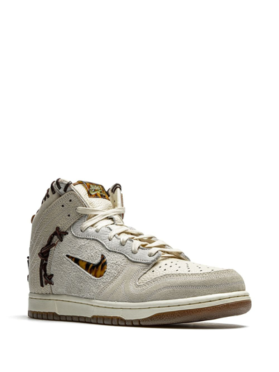 Nike X Bodega Dunk High Sneakers In Neutrals