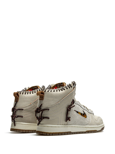 Nike X Bodega Dunk High Sneakers In Neutrals
