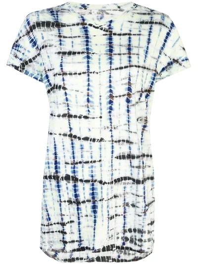 Shop Proenza Schouler Tie Dye Shortsleeve T-shirt In White