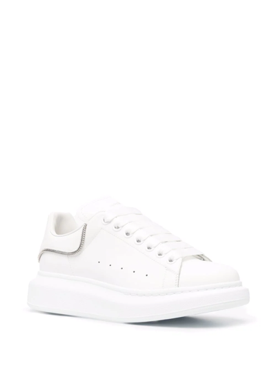 Alexander Mcqueen Oversized Low-top Sneakers In White
