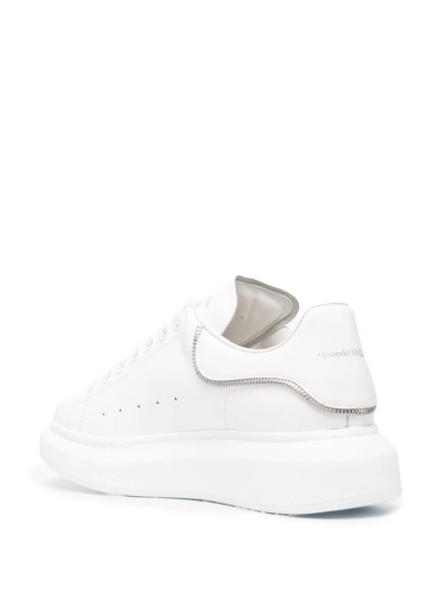 Alexander Mcqueen Oversized Low-top Sneakers In White