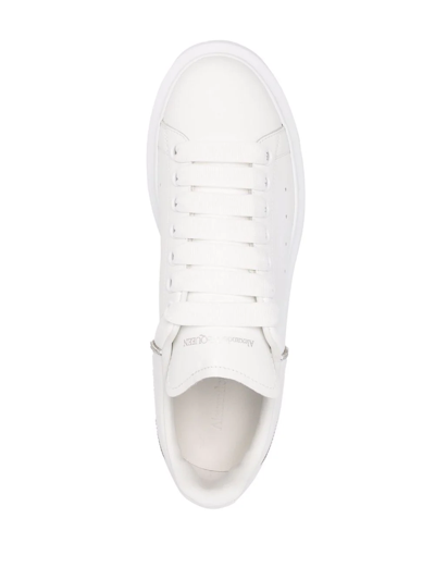 Alexander Mcqueen Oversized Low-top Sneakers In White