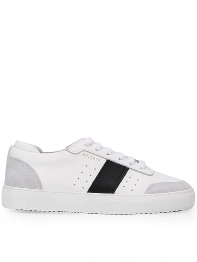 Shop Axel Arigato Lace-up Trainers In White