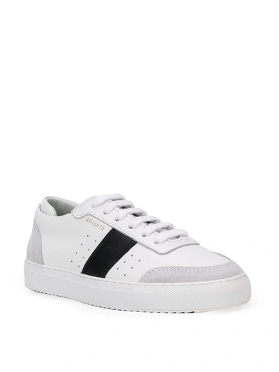 Shop Axel Arigato Lace-up Trainers In White