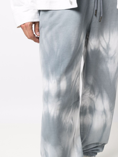 Shop Daily Paper Len Batik Track Pants In Grau