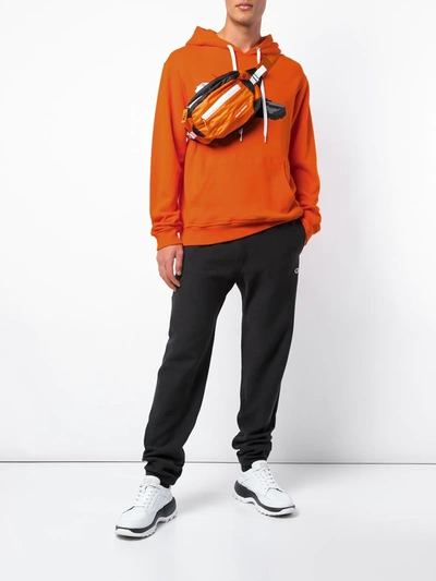 Mostly Heard Rarely Seen 8-bit Virgil 3 Hoodie In Orange