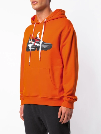 Mostly Heard Rarely Seen 8-bit Virgil 3 Hoodie In Orange