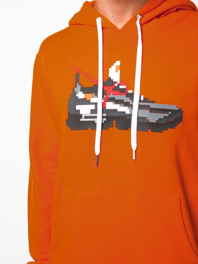 Mostly Heard Rarely Seen 8-bit Virgil 3 Hoodie In Orange