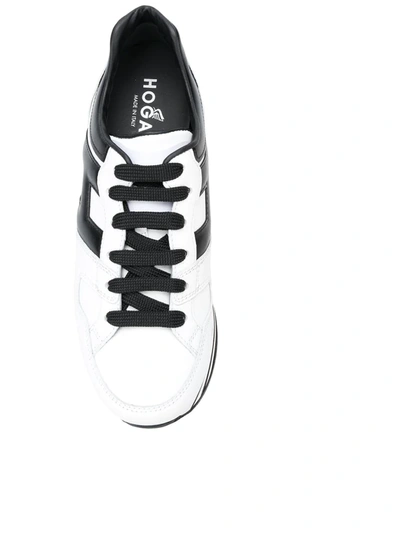 Shop Hogan Maxi H222 Sneakers In White