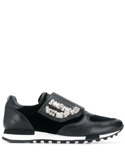 Shop Bally Giada-v-stone Sneakers In Black