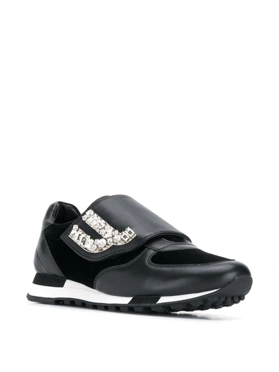 Shop Bally Giada-v-stone Sneakers In Black