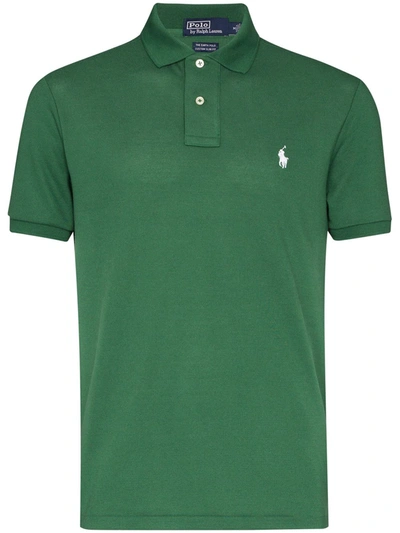 Shop Polo Ralph Lauren Earth Recycled Polo Shirt In Green