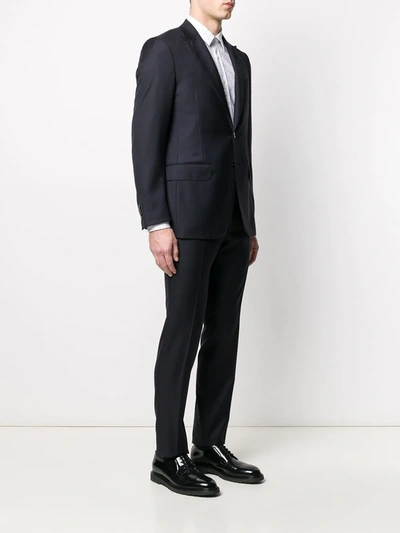 Dell'oglio Single-breasted Two-piece Suit In Blue