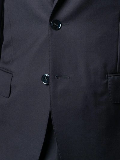 Dell'oglio Single-breasted Two-piece Suit In Blue