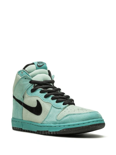 Shop Nike Dunk High Pro Sb Sneakers In Blue