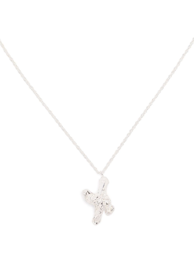 Shop Loveness Lee X Alphabet Pendant Necklace In Silber