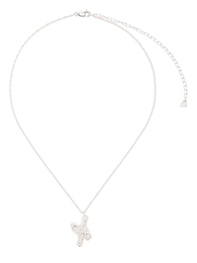 Shop Loveness Lee X Alphabet Pendant Necklace In Silber