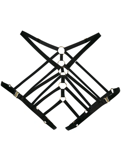 Bordelle Webbed Harness Briefs In Black