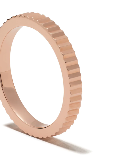 Shop Le Gramme 18kt Red Gold 5g Guilloche Ring
