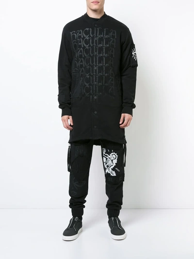 Haculla Shocked 2 Death Long Bomber In Black