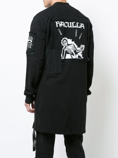 Haculla Shocked 2 Death Long Bomber In Black