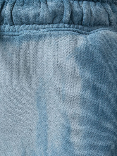 Cotton Citizen Faded Raw-cut Track Shorts In 蓝色