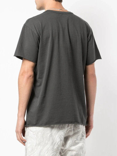 Shop John Elliott Plain T-shirt In Grey