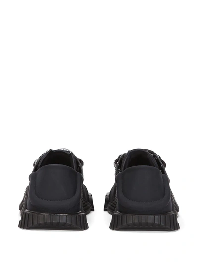 Shop Dolce & Gabbana Logo-patch Low-top Sneakers In Black