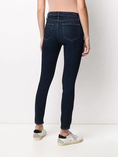 Shop Paige High-rise Skinny Jeans In Blue