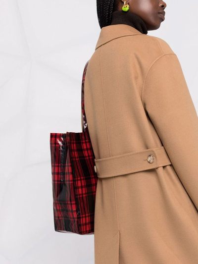 10 Corso Como Single-breasted Tailored Coat In Braun