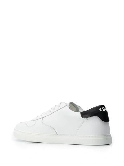 Shop Dsquared2 Maple Patch Low-top Sneakers In White