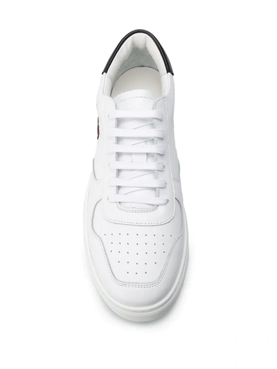 Shop Dsquared2 Maple Patch Low-top Sneakers In White