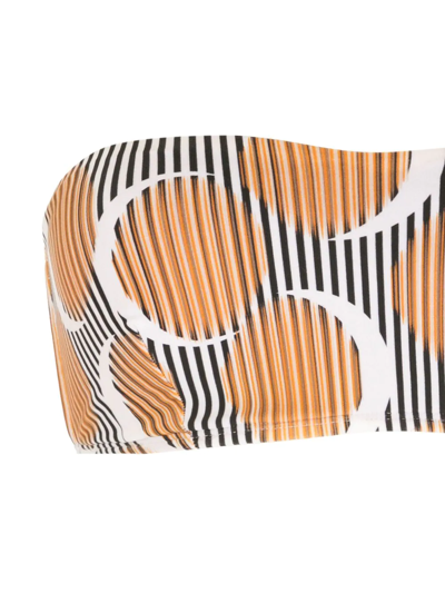 Shop Lenny Niemeyer Clean Eclipse Bikini Top In Orange