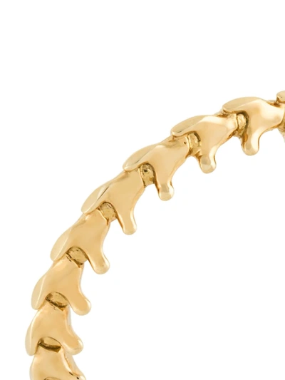 Shop Shaun Leane 18kt Yellow Gold 'serpent's Trace' Ring