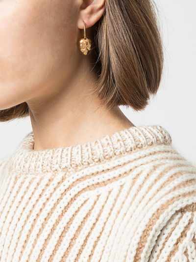 Shop Vibe Harsløf Alien Pendant Earring In Gold