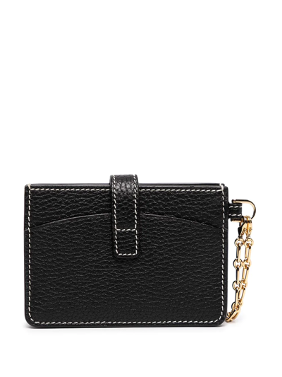 Shop Bally Ava Leather Wallet In Schwarz