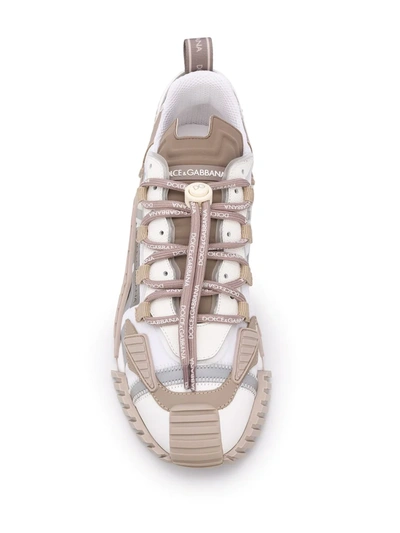 Shop Dolce & Gabbana Ns1 Panelled Sneakers In Neutrals